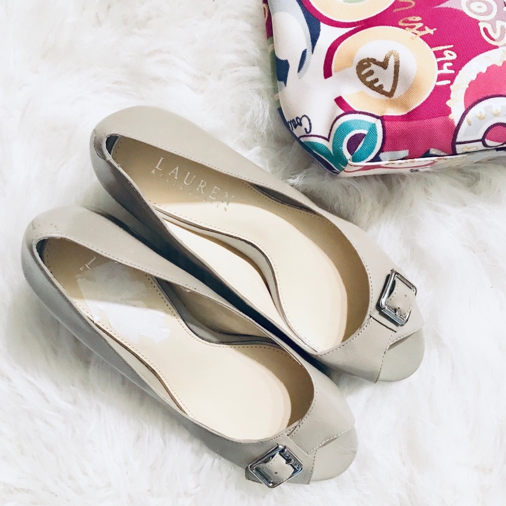 🌟 NEW!! Ralph Lauren Buckle Heels 🌟